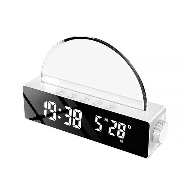 Wake-up light met zonsondergang simulatie