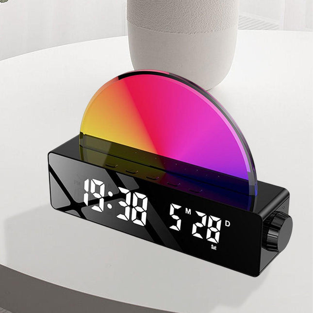 Wake-up light met zonsondergang simulatie