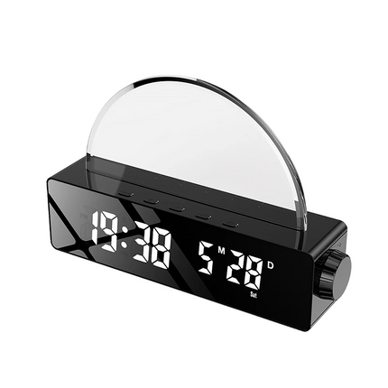 Wake-up light met zonsondergang simulatie