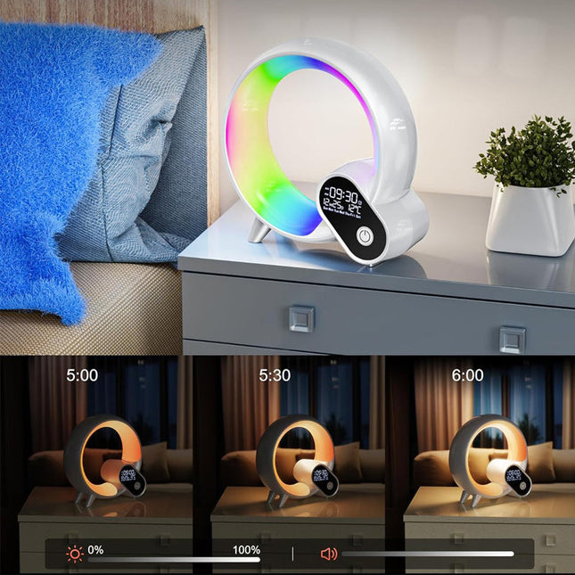 Daglichtwekker met rustgevende natuurgeluiden