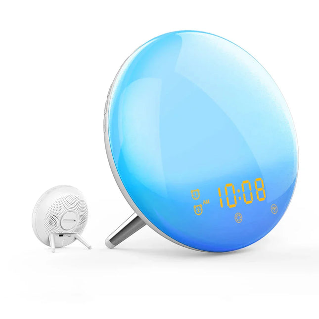 Zonsopgang simulator wekker met USB-poort