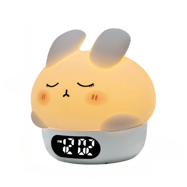 Baby nachtlampje met digitale wekker