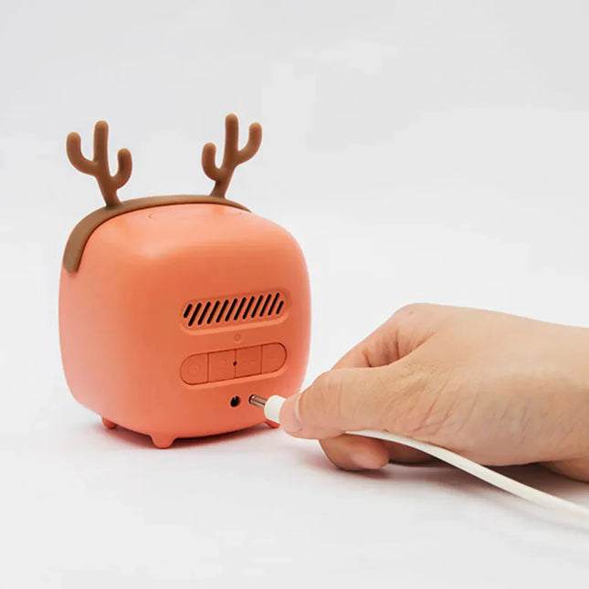 Kinderwekker hert met digitaal display