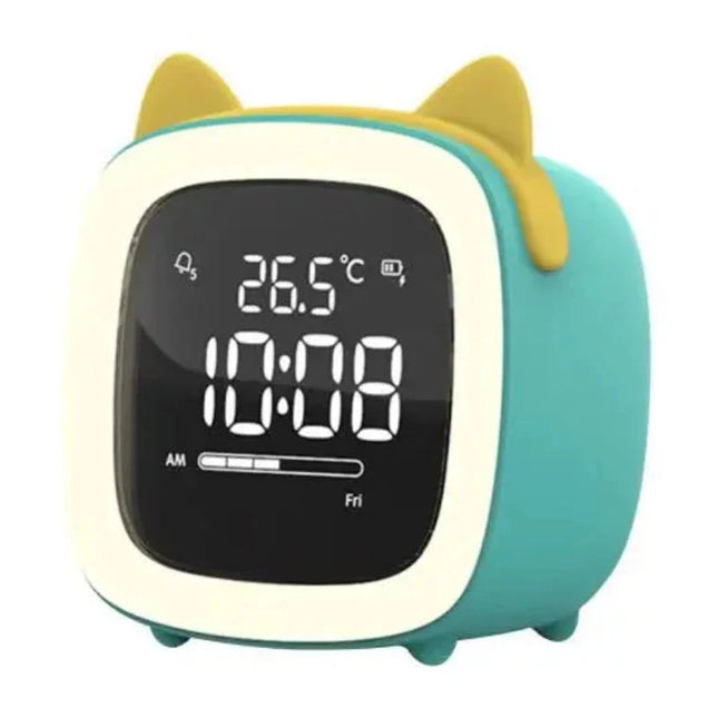 Leuke kattenwekker met nachtlampje functie