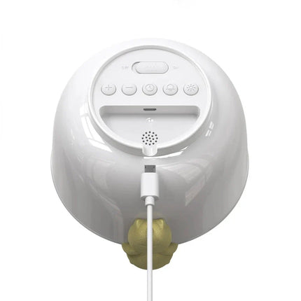 Moderne bedlamp met ingebouwde wekker