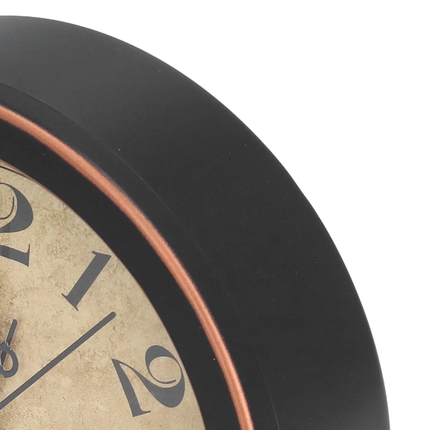 Ronde vintage wekker retro stijl