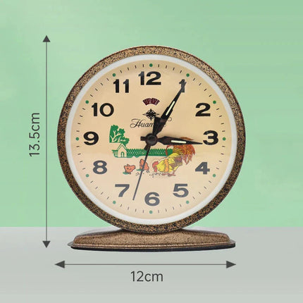 Oude mechanische wekker retro design