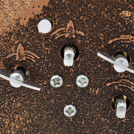 Oude mechanische wekker retro design